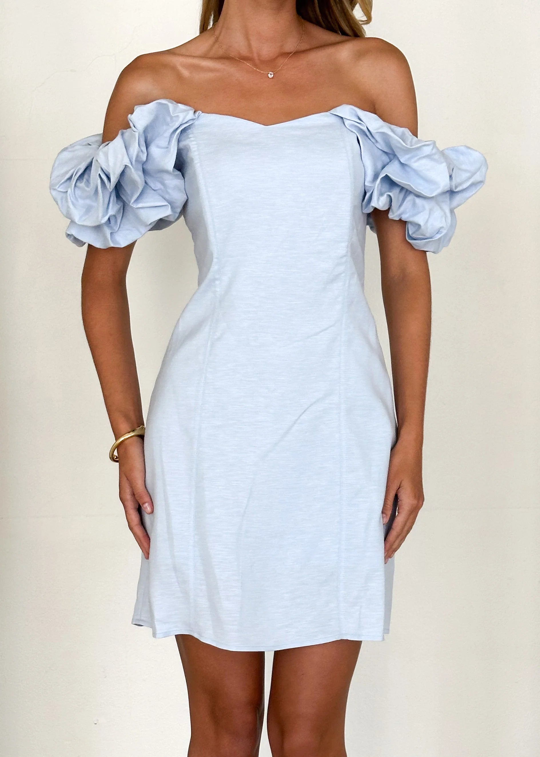 Ophelia Dress - Powder Blue