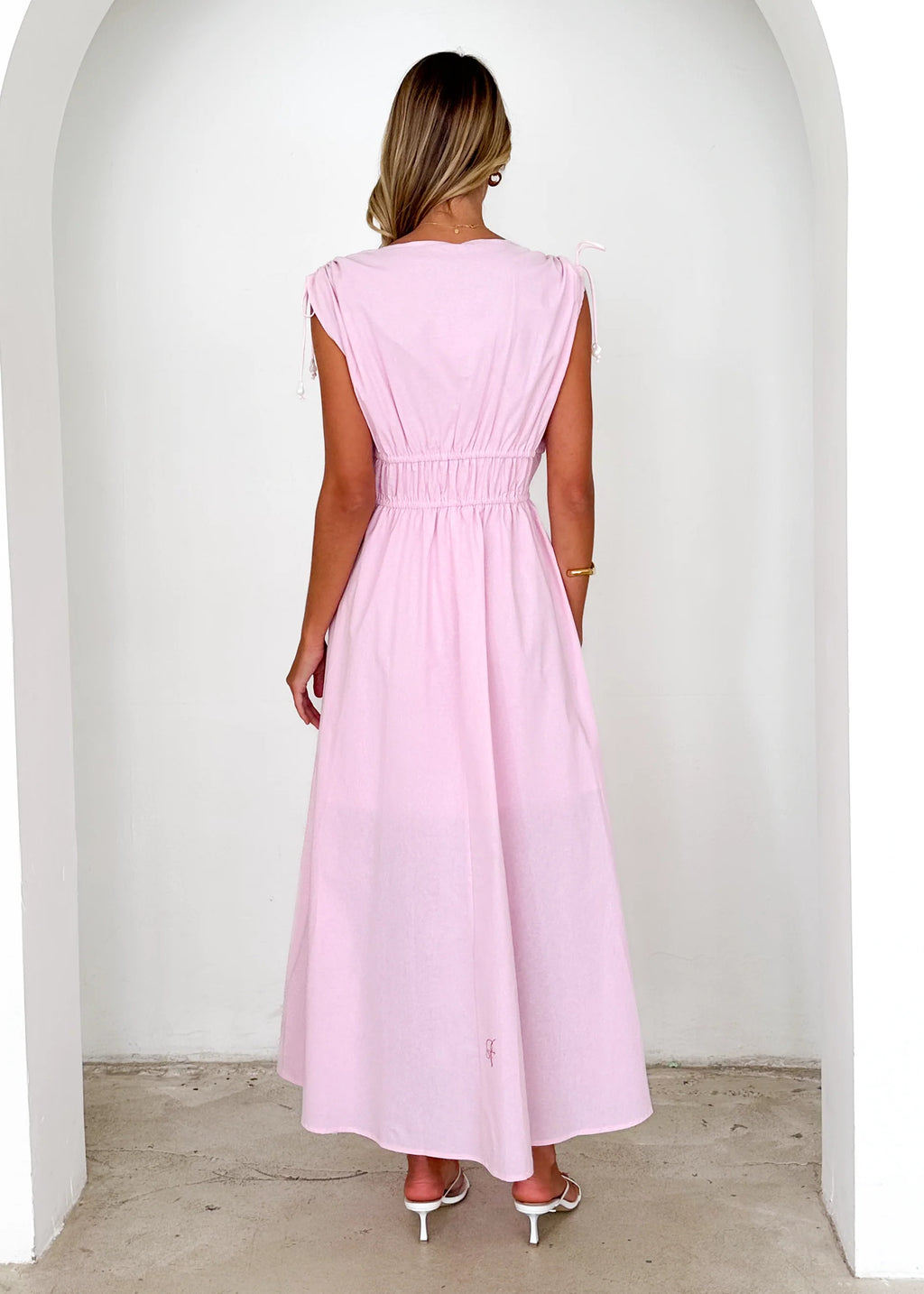 Genovia Maxi Dress - Pink