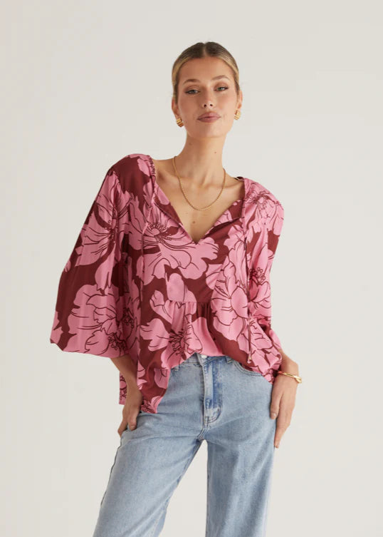 Shae Blouse - Full Bloom