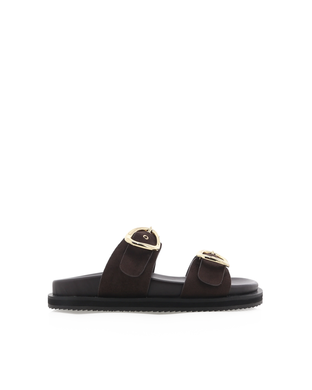 Theresa Sandals - Dark Cacao Suede