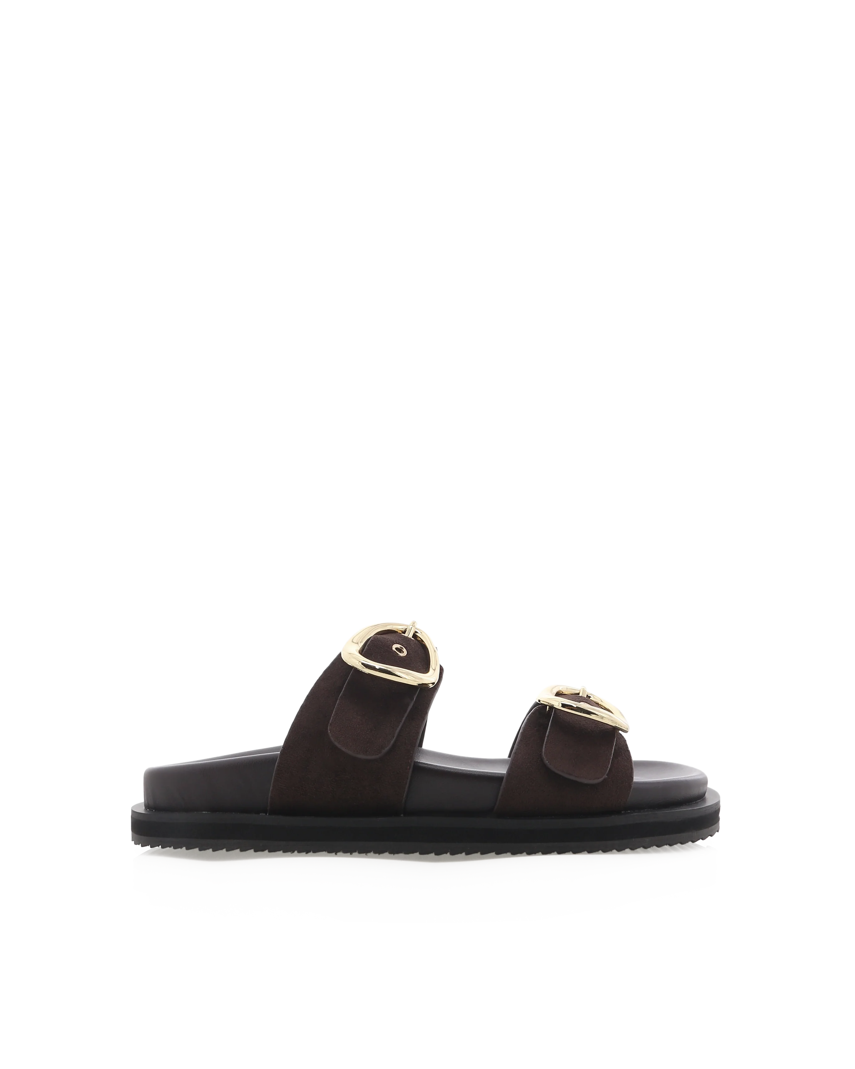 Theresa Sandals - Dark Cacao Suede