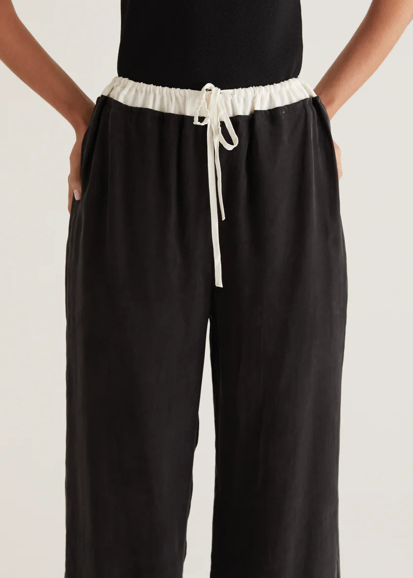 Alexis Cupro Pants - Black