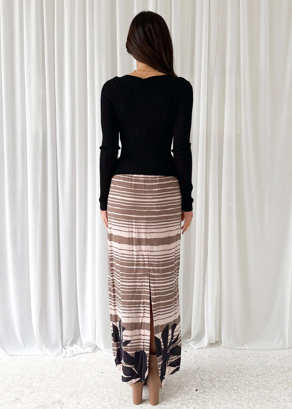 Camryn Maxi Skirt - Rachel Print