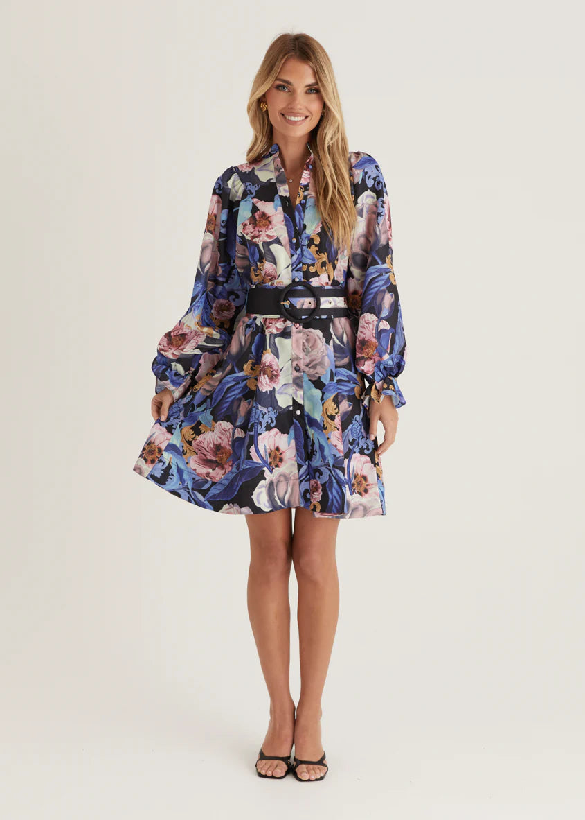 Angelina Dress - Azure