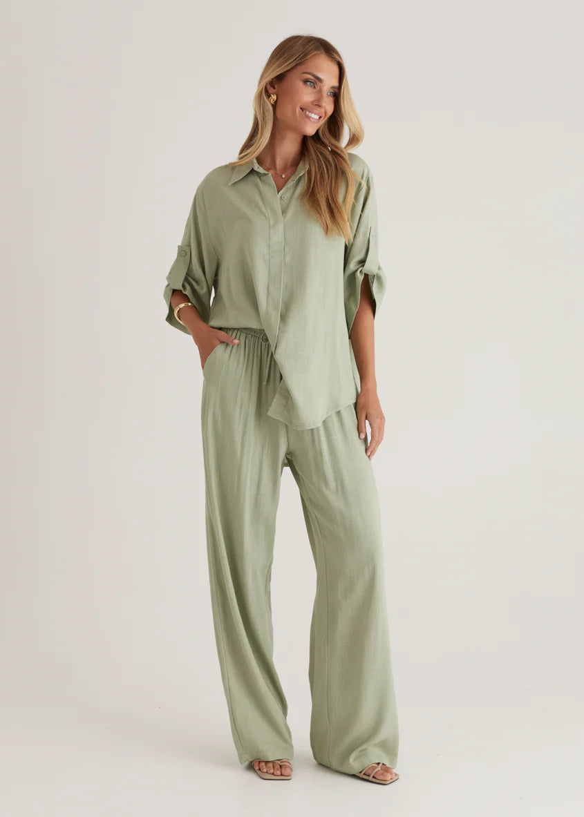 Kinsley Shirt - Sage