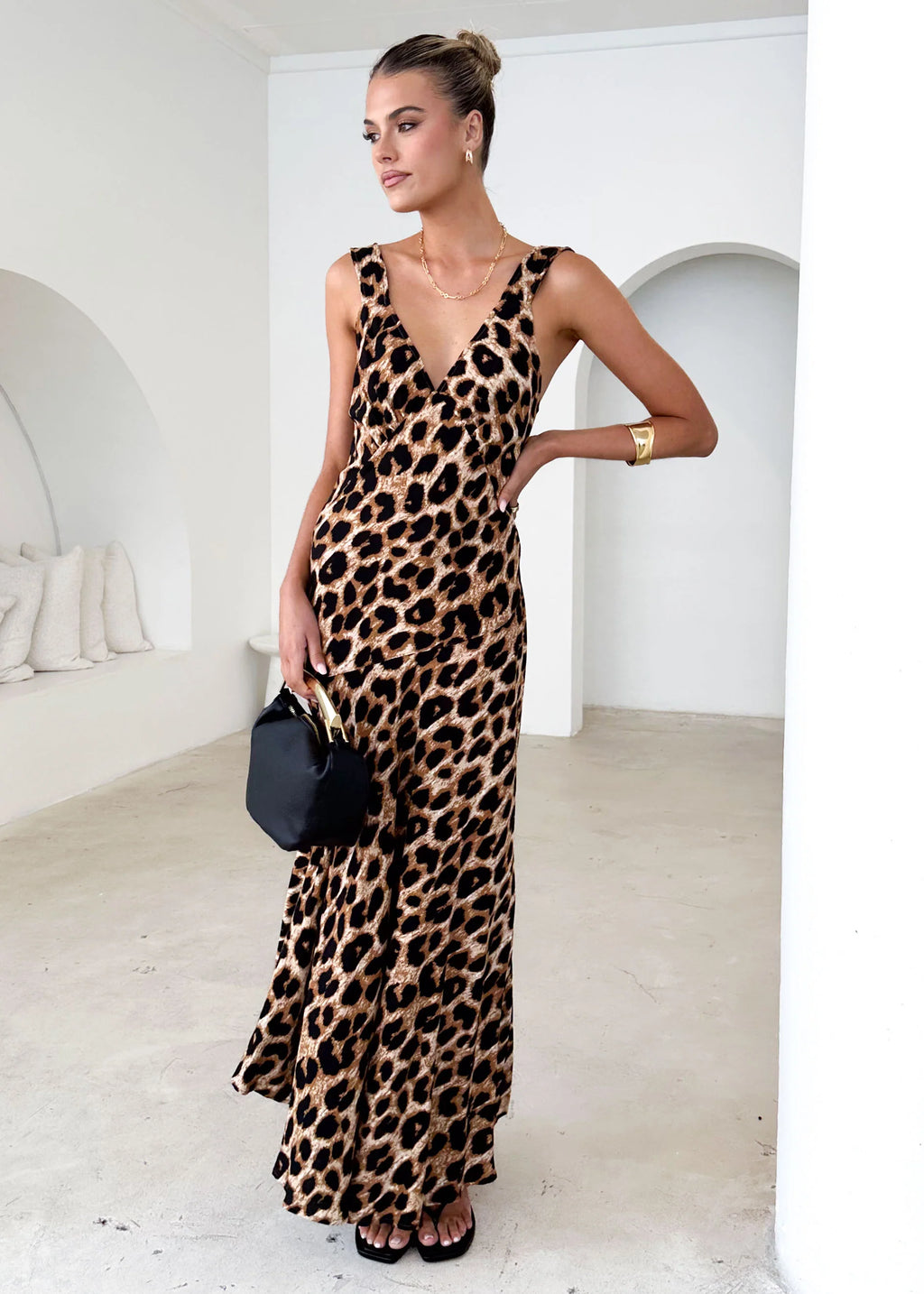 Orabelle Maxi Dress - Leopard