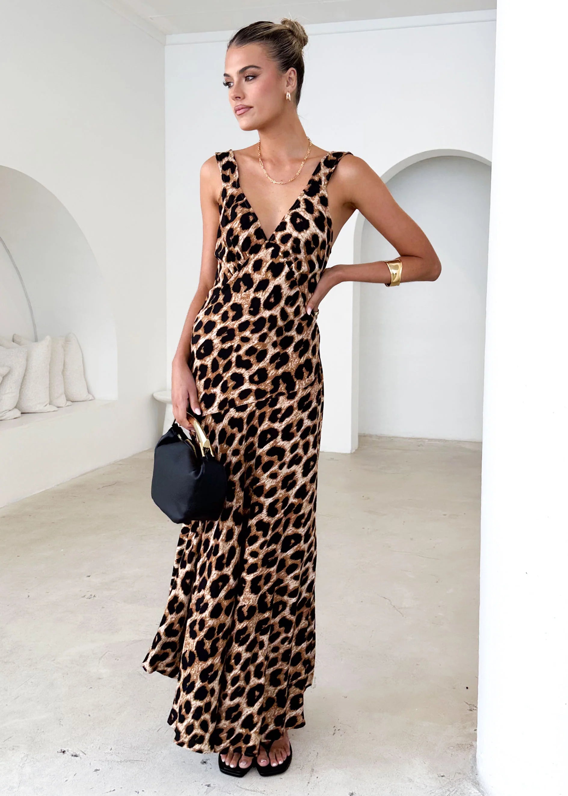 Orabelle Maxi Dress - Leopard