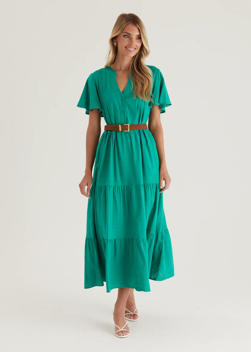 Niaomi Maxi Dress - Green