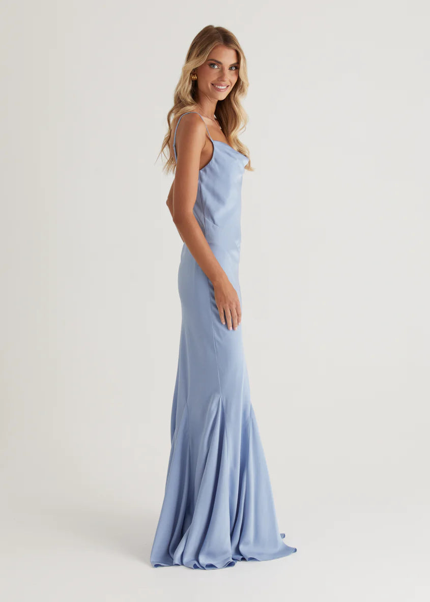 Zita Maxi Dress - Sky Blue