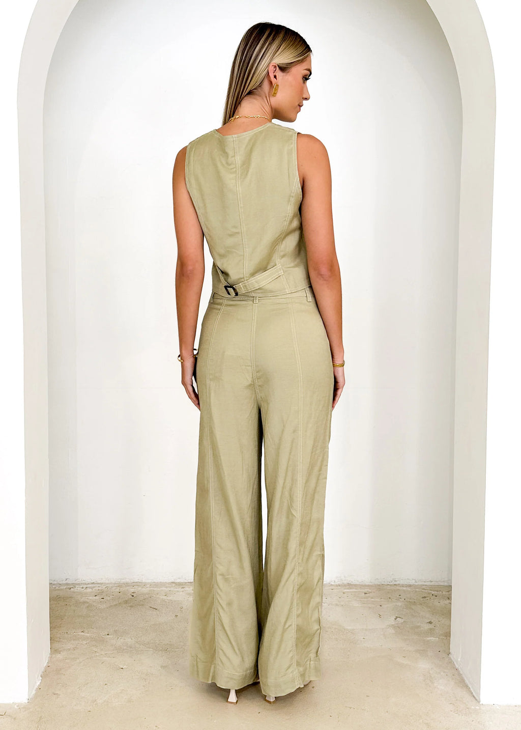 Riella Pants - Olive