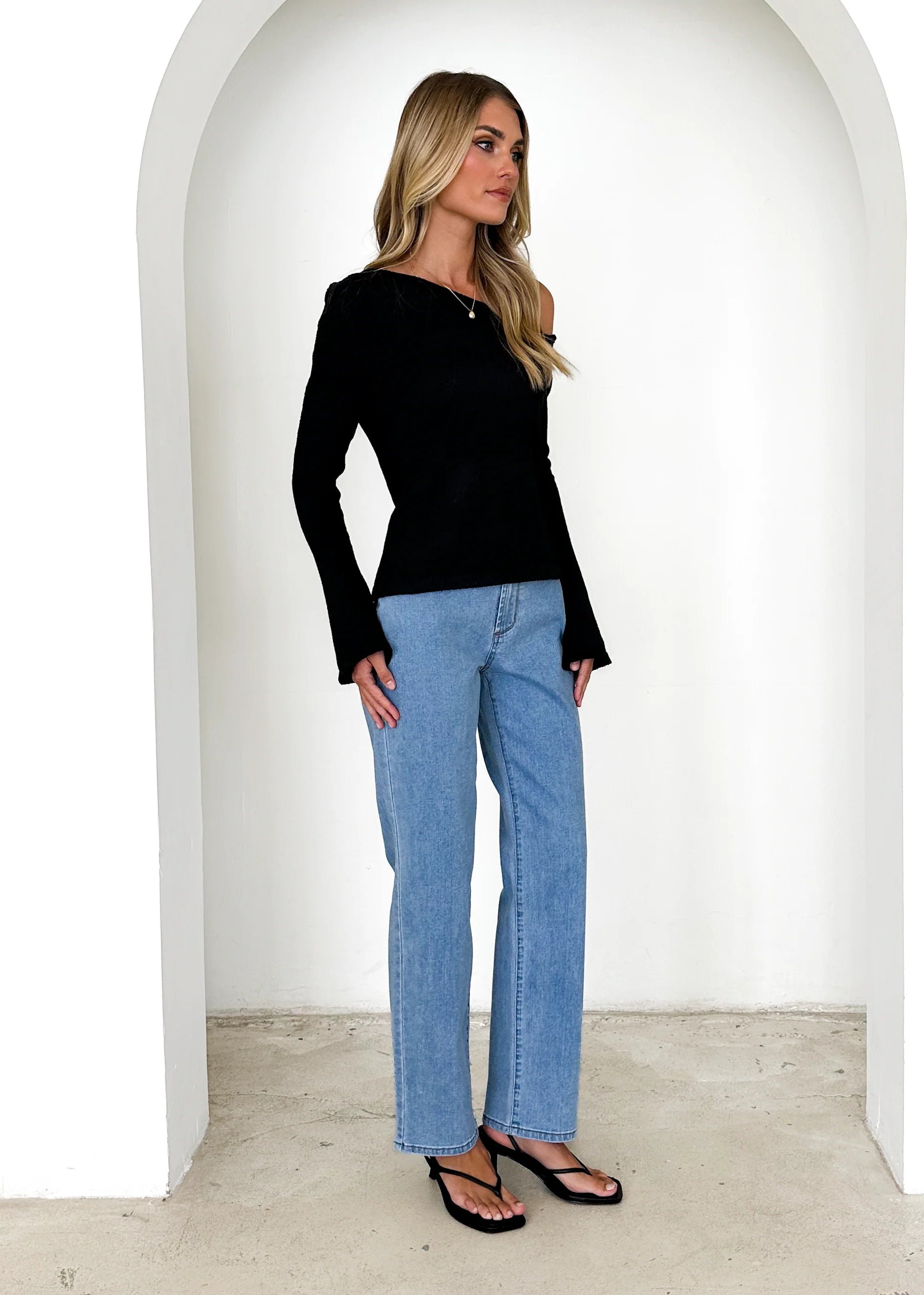 Isobel Stretch Jeans - Light Blue