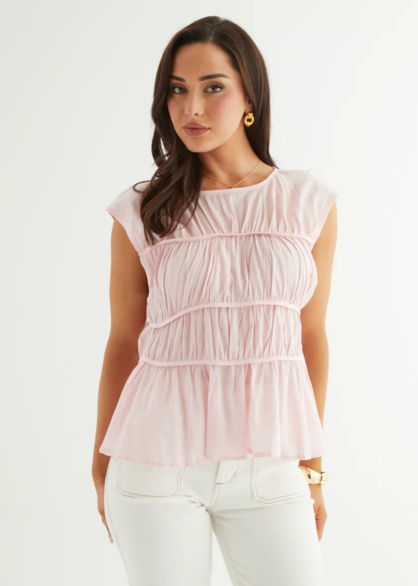 Evangelia Top - Pink