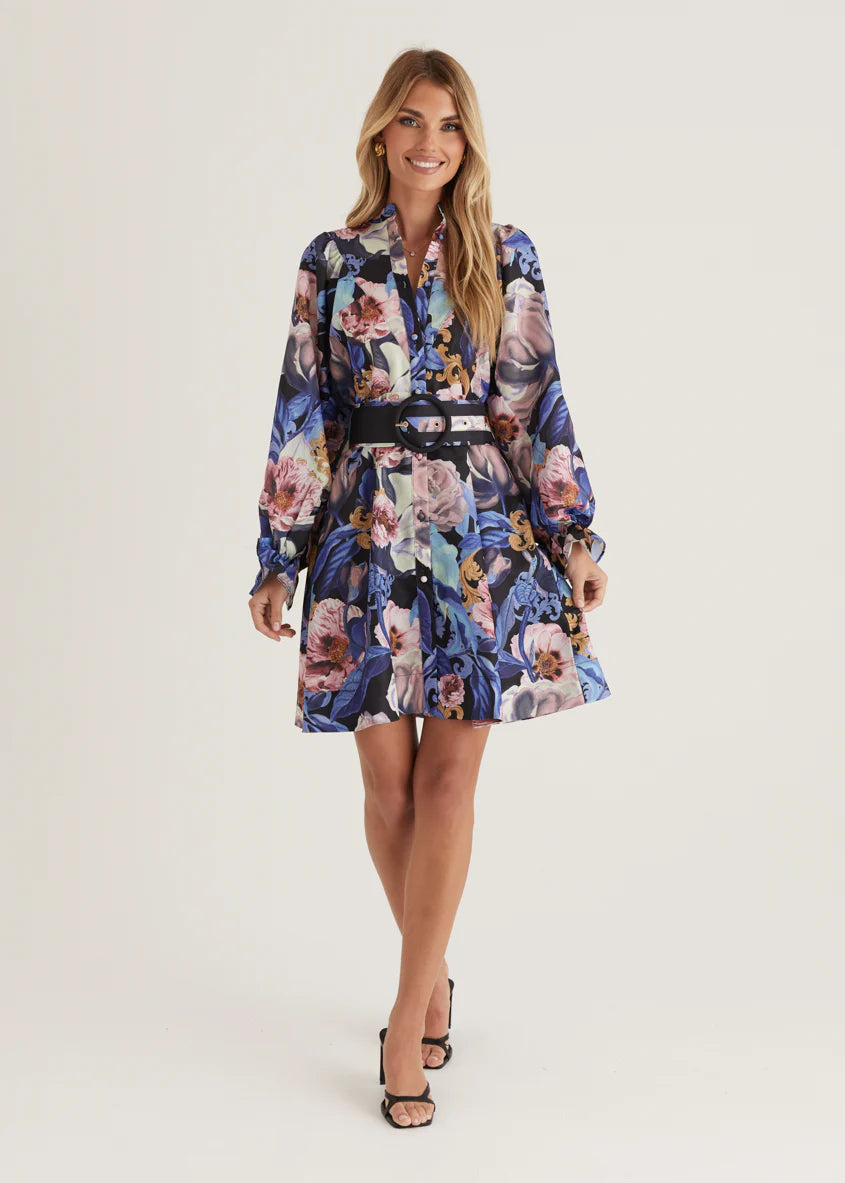 Angelina Dress - Azure