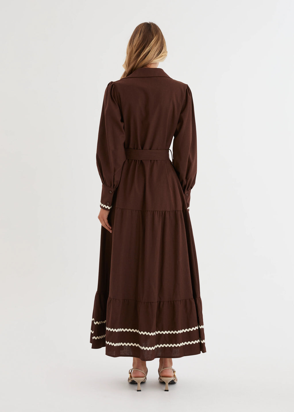 Jordana Maxi Dress - Espresso