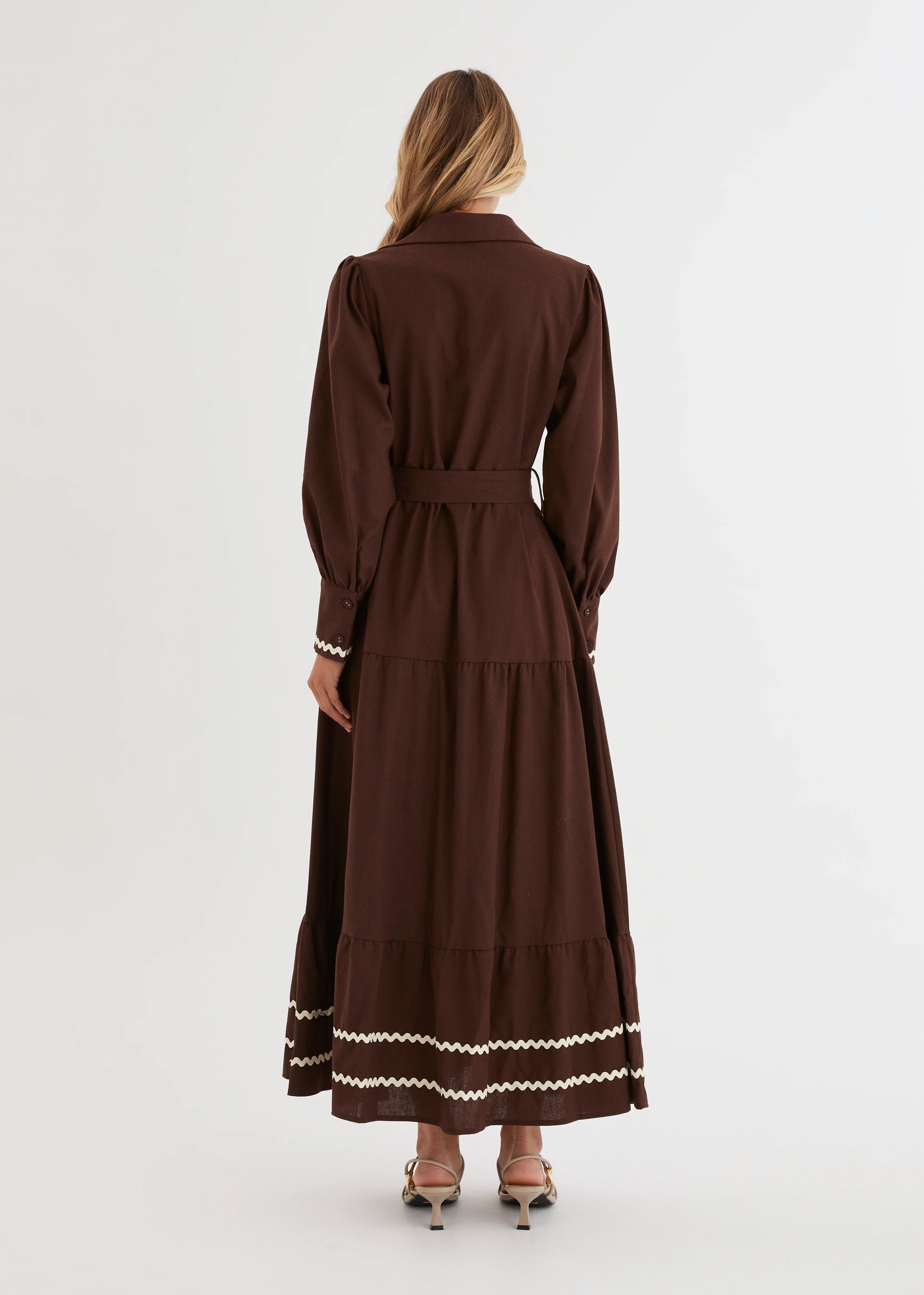 Jordana Maxi Dress - Espresso