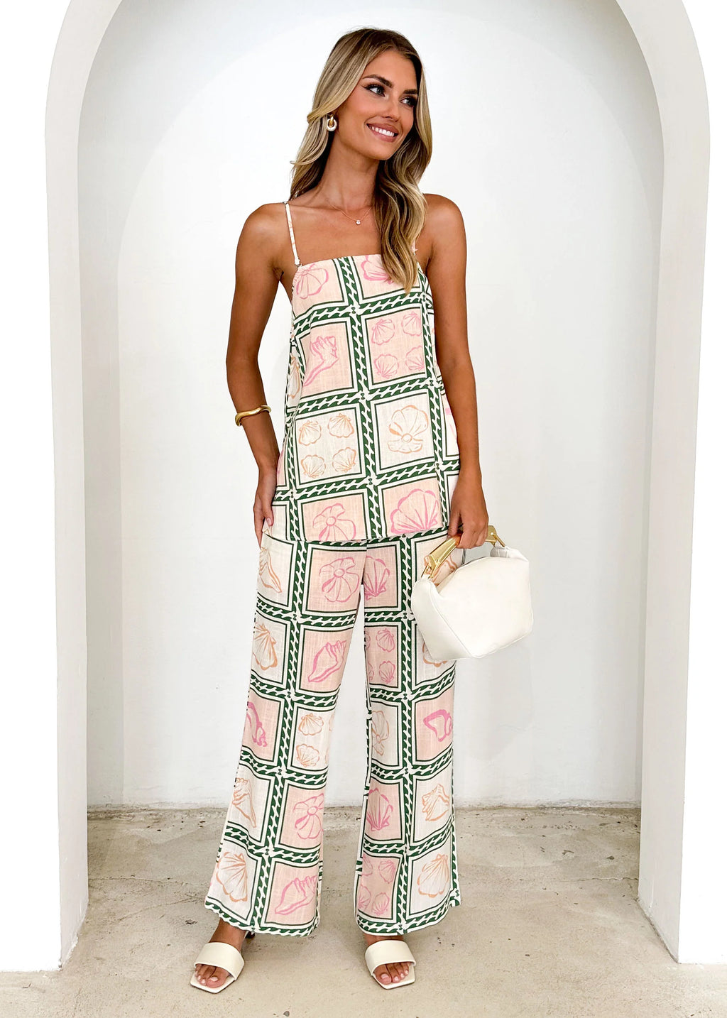 Lulu Top - Coastal Green