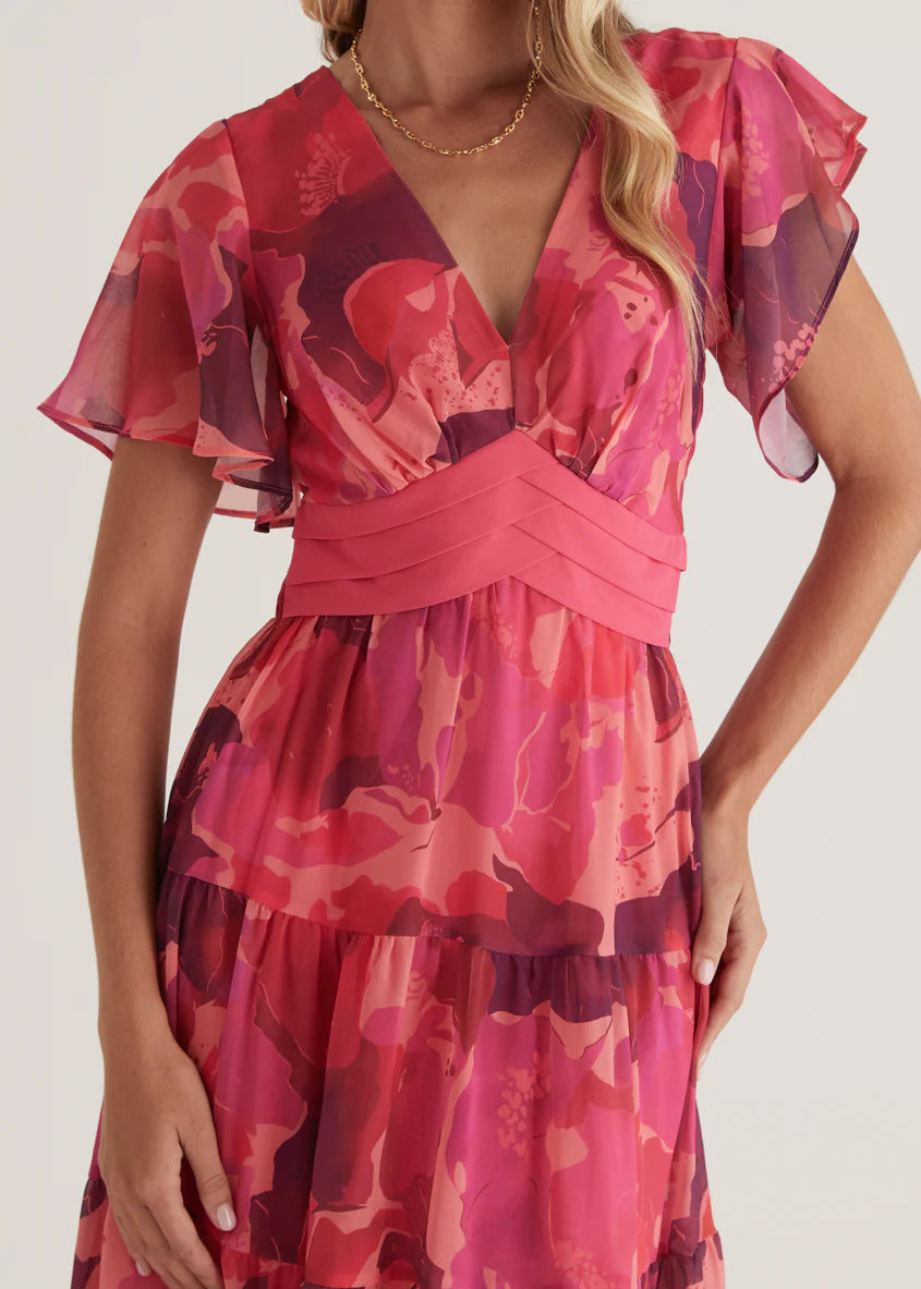 Gracelands Maxi Dress - Magenta Rush