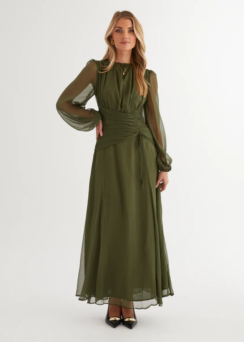Starstruck Maxi Dress - Olive