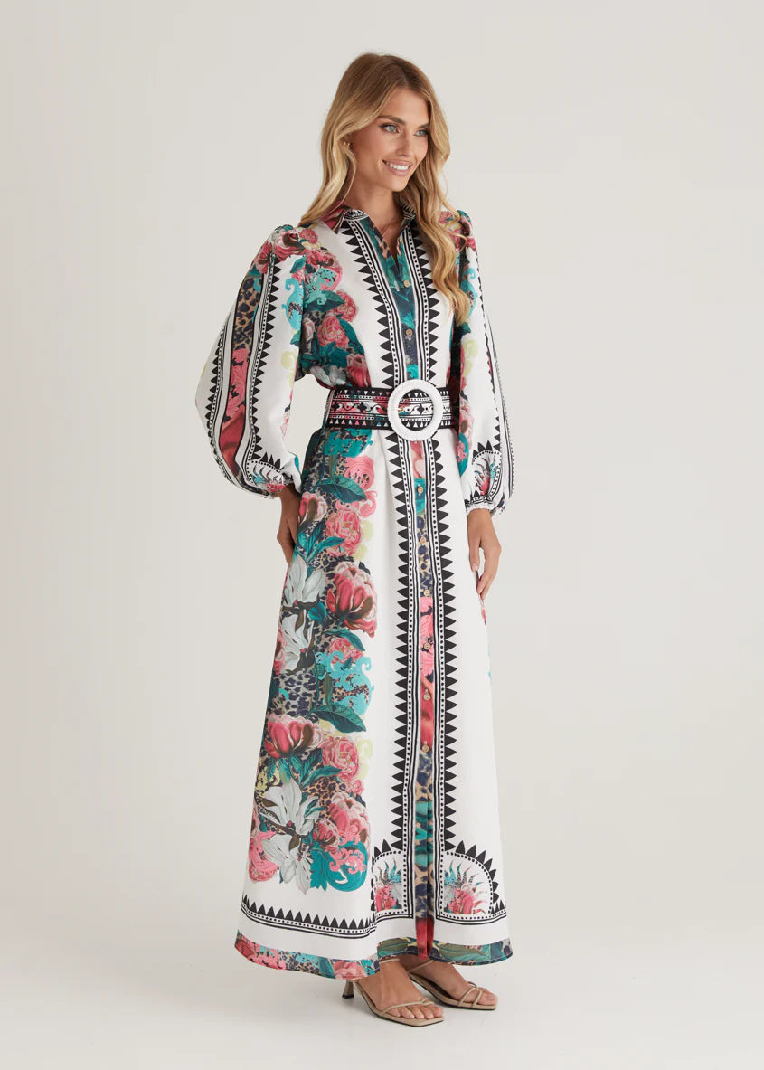 Colada Maxi Dress - Eden Floral