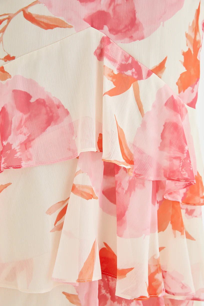Renn Maxi Dress - Pink Bloom