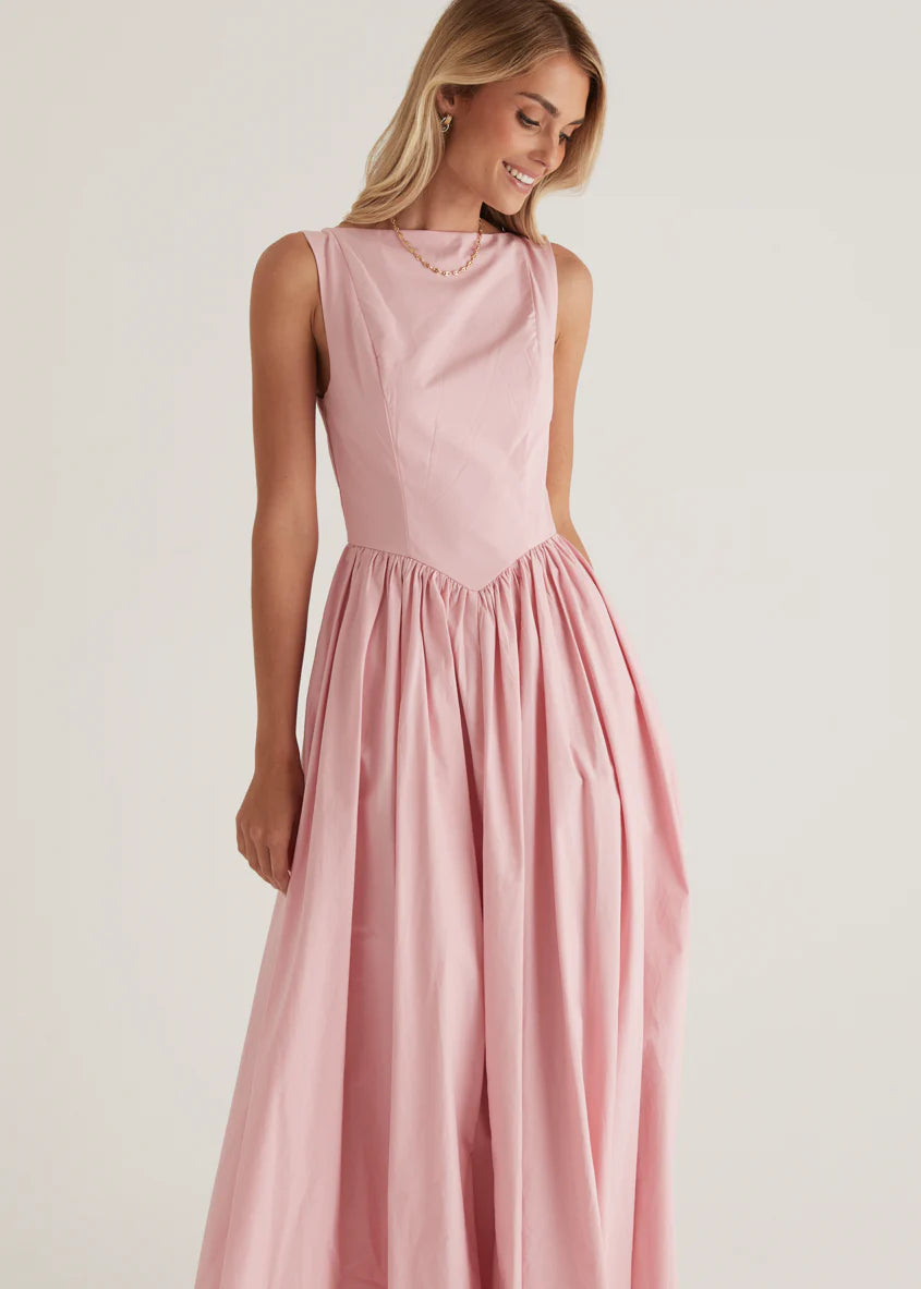 Bessie Maxi Dress - Pink