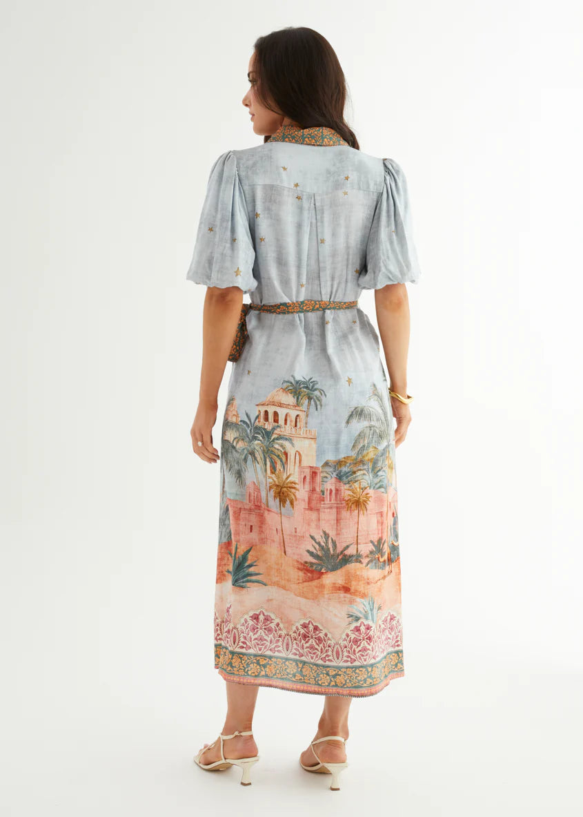 Arabella Maxi Dress - Desert Mirage