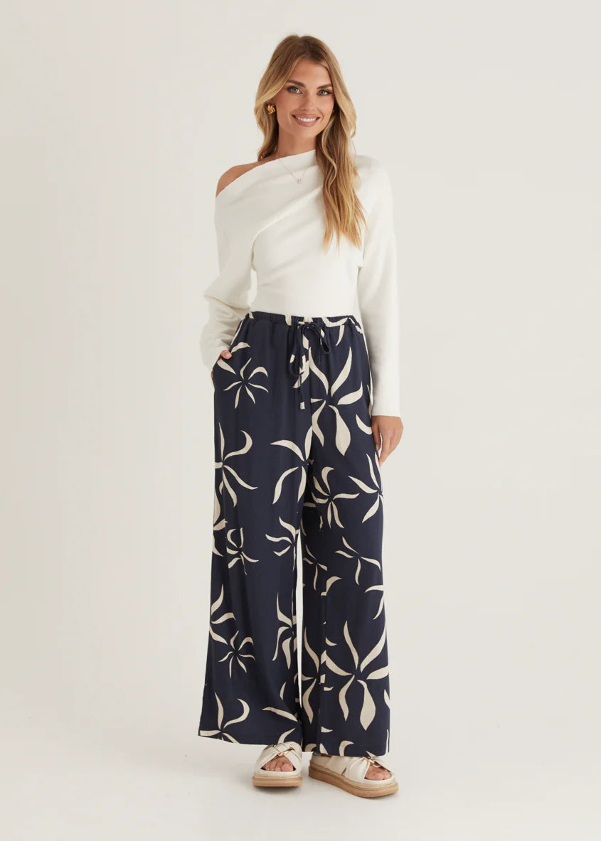 Hunter Pants - Navy Ayana