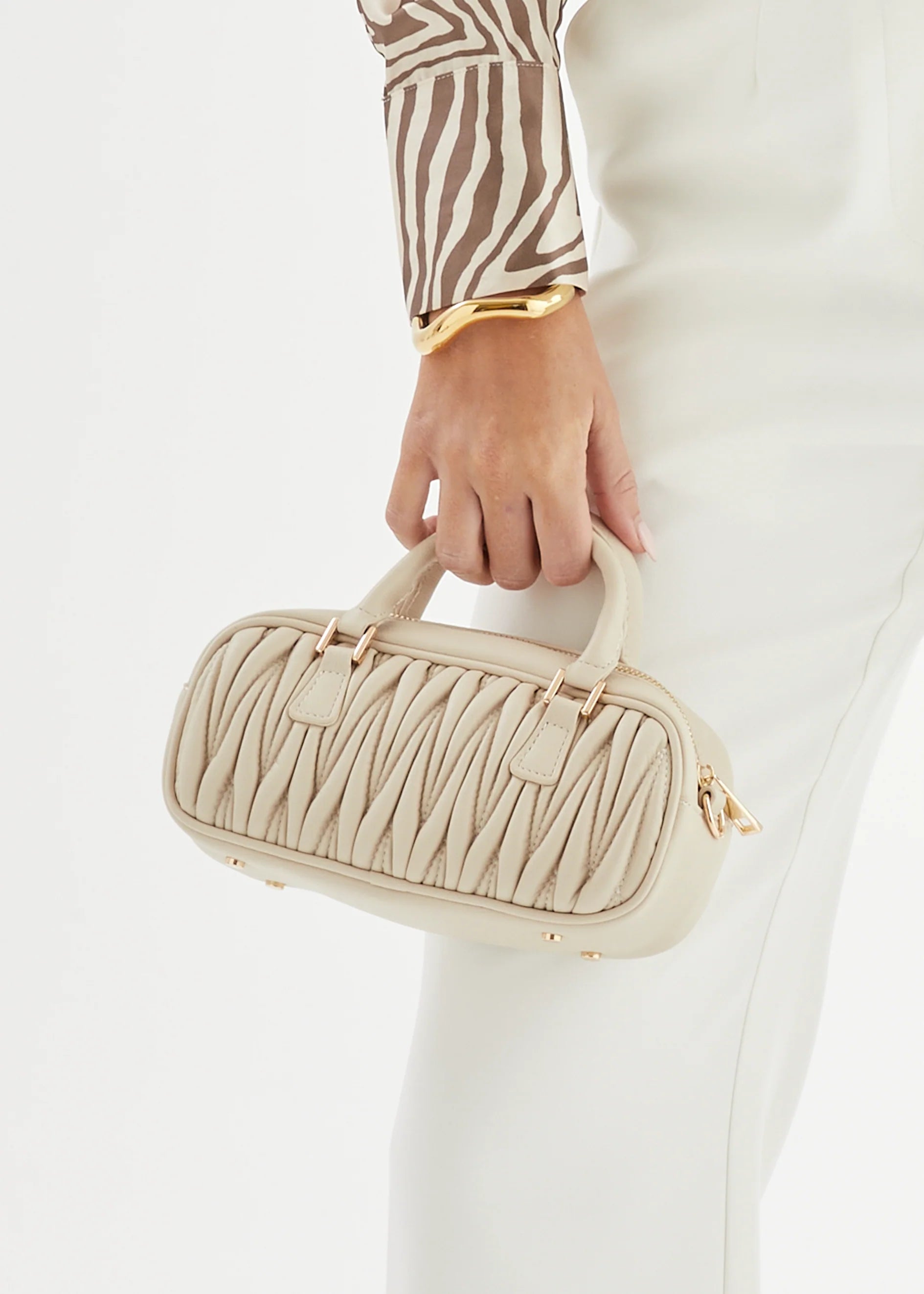 Tilda Handle Bag - Oyster