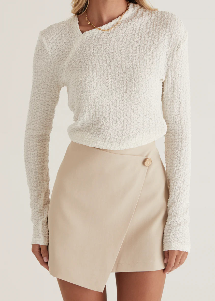 Mroet Knit Top - Off White