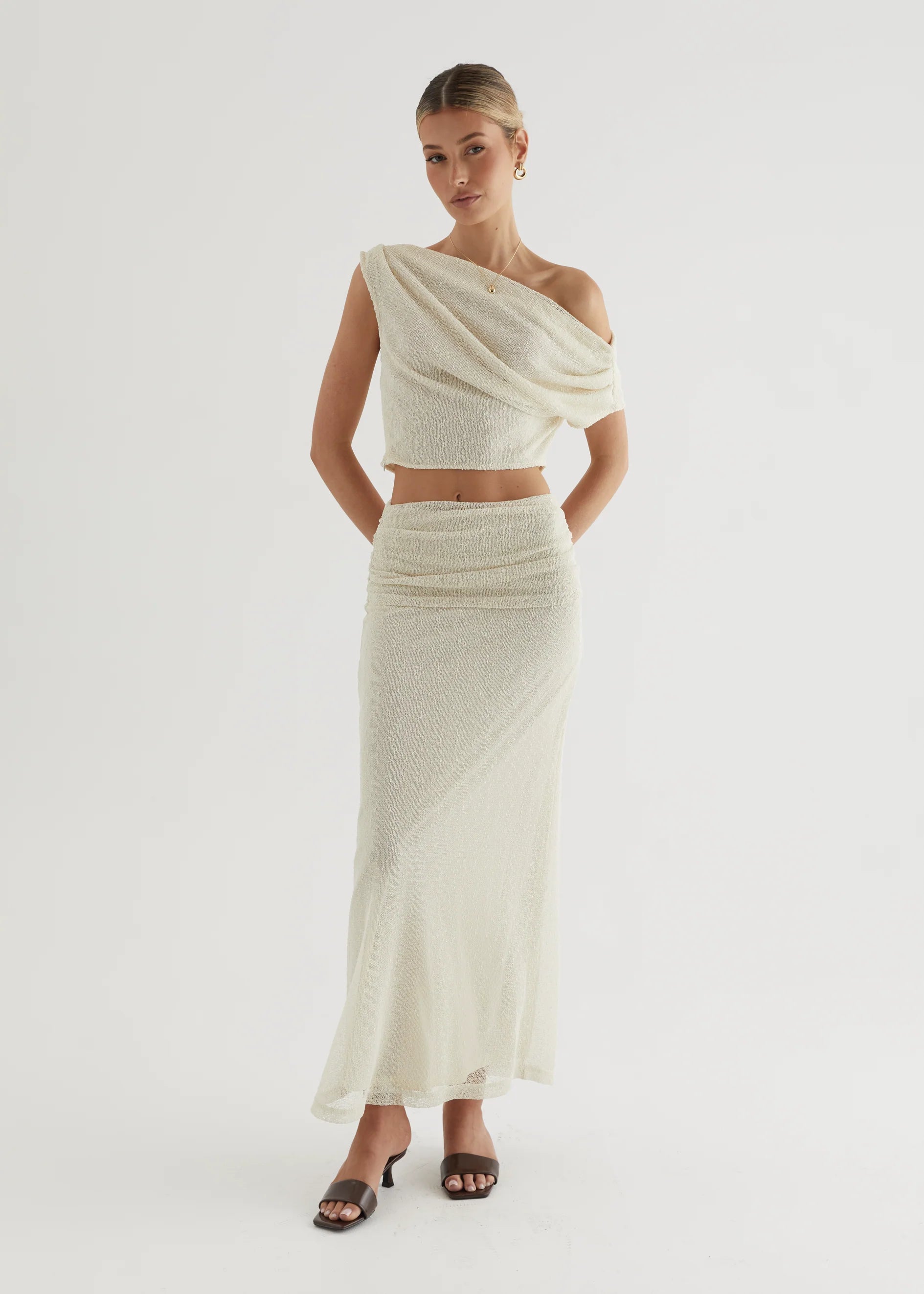 Jordan Maxi Skirt - Butter
