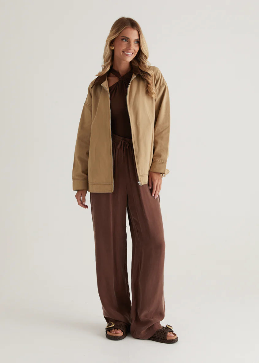 Novalie Jacket - Camel