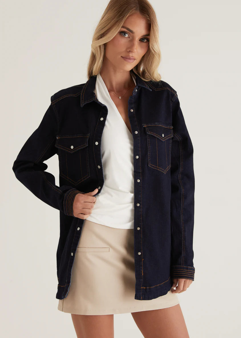 Donroe Denim Jacket - Indigo