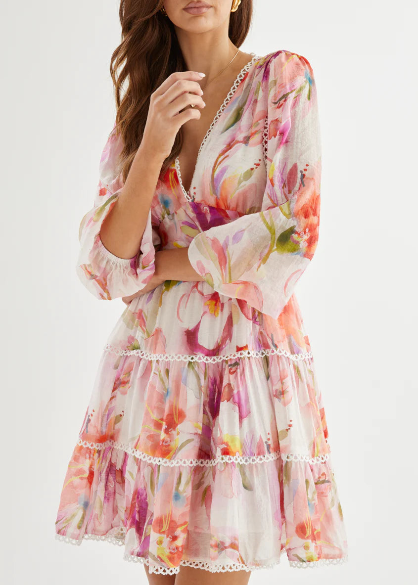 Palomar Dress - Spring Bloom