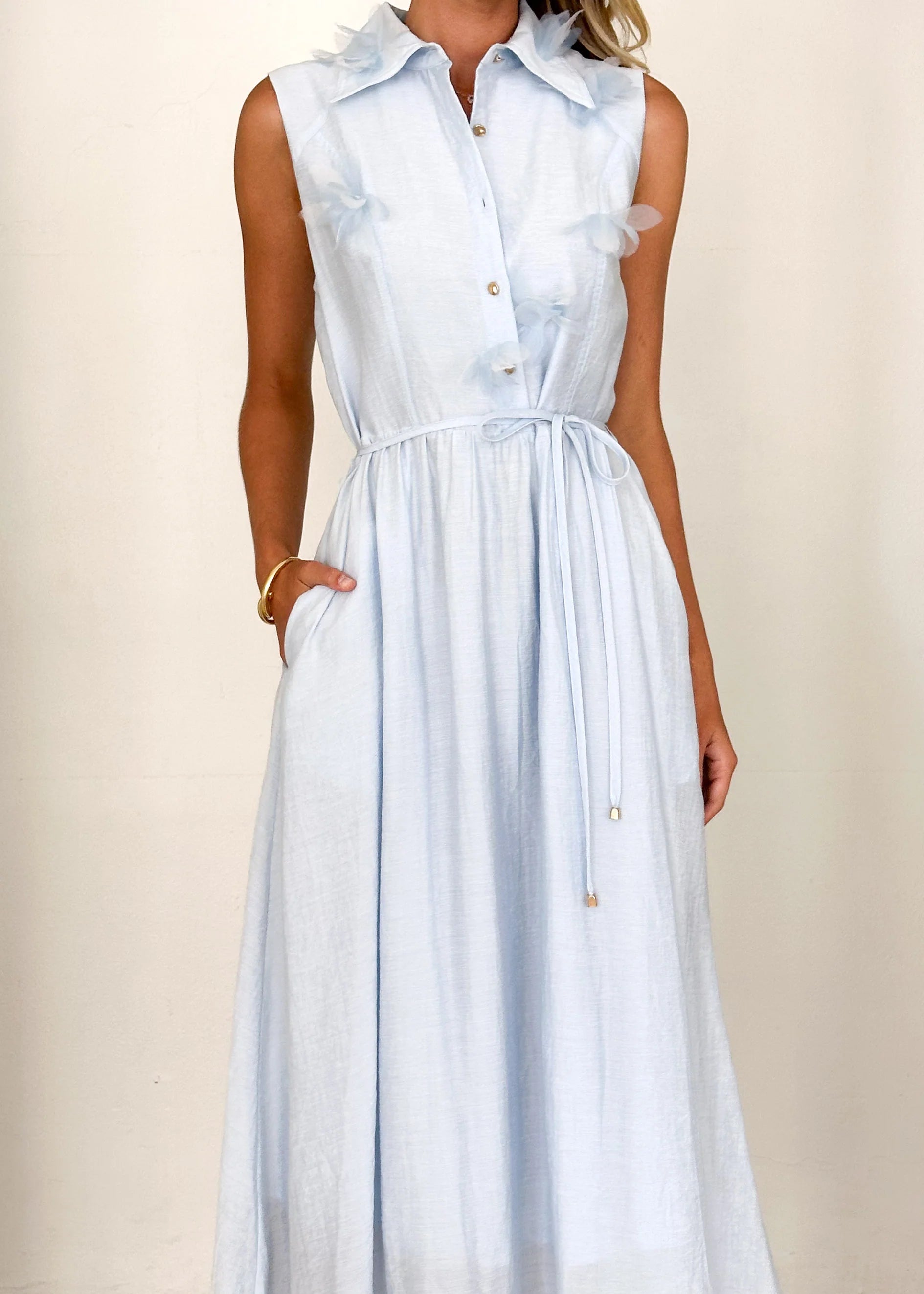 Jodi Maxi Dress - Powder Blue