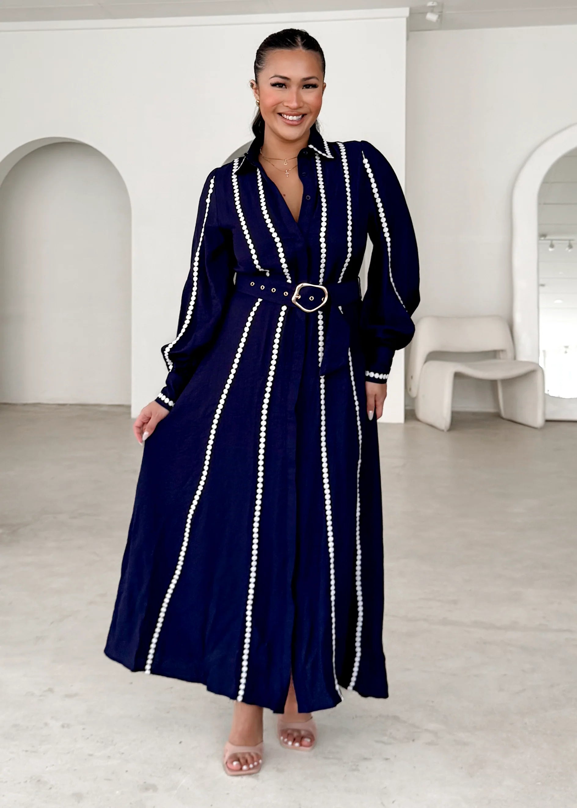 Nevaeh Maxi Dress - Navy