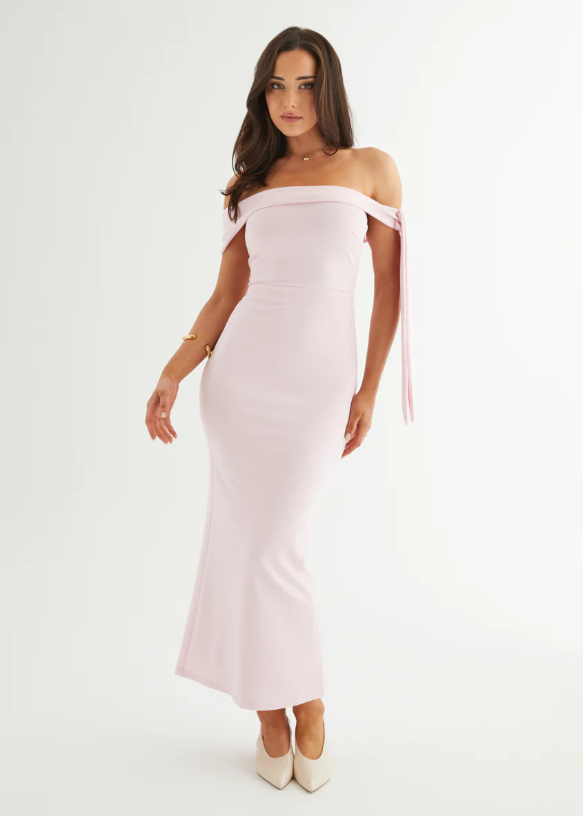 Maleka Maxi Dress - Blush