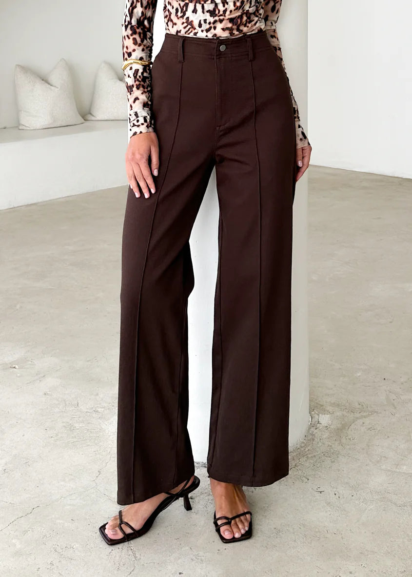 Misty Stretch Jeans - Chocolate