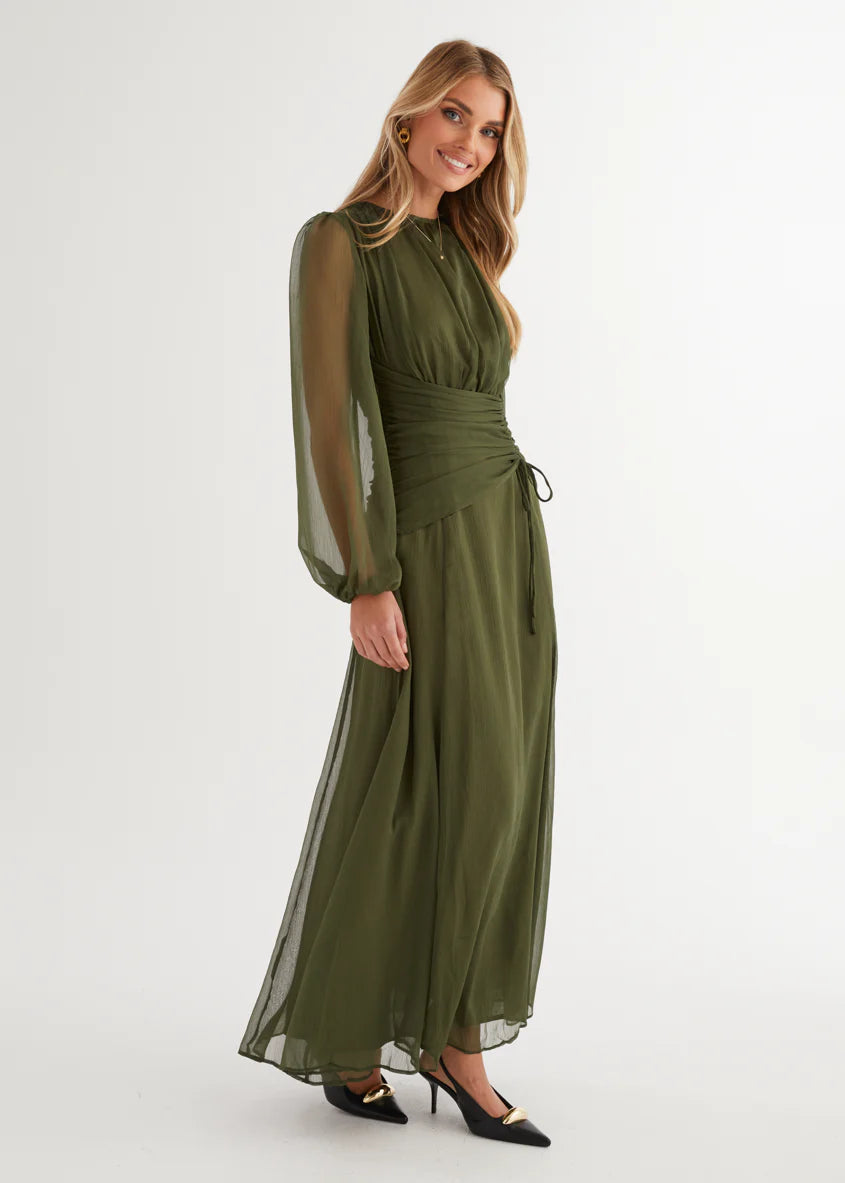 Starstruck Maxi Dress - Olive