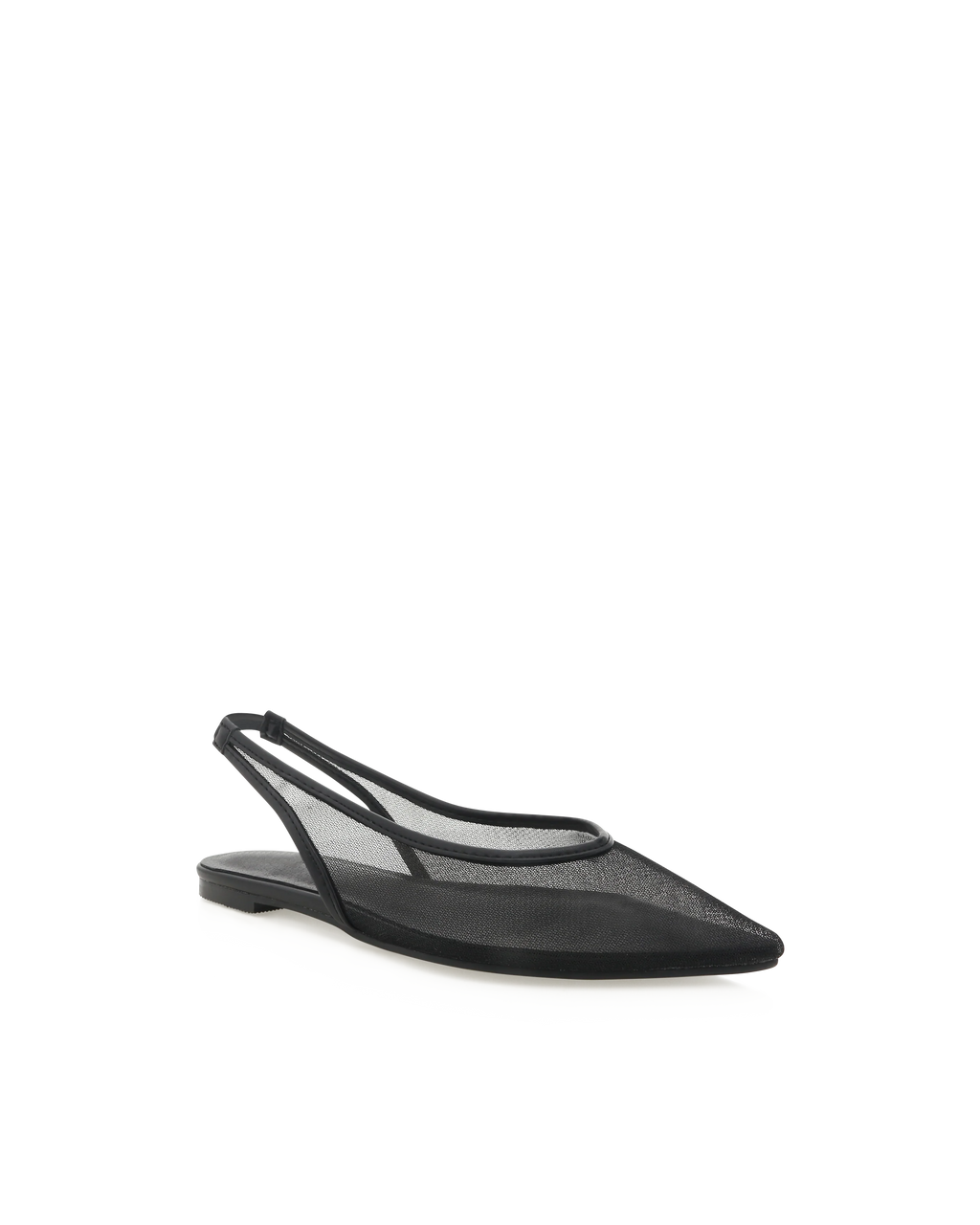 Margot Flats - Black Mesh