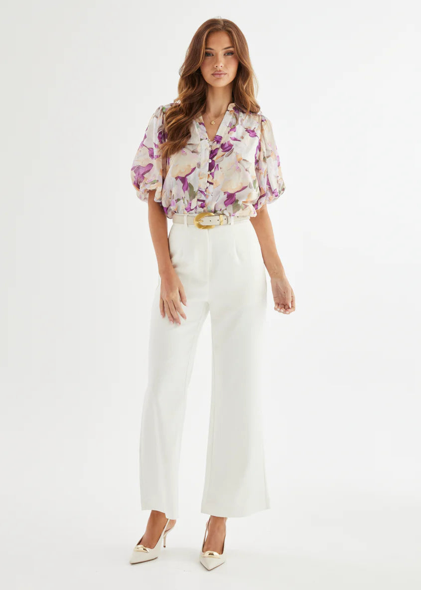 Marielle Blouse - Violet Garden