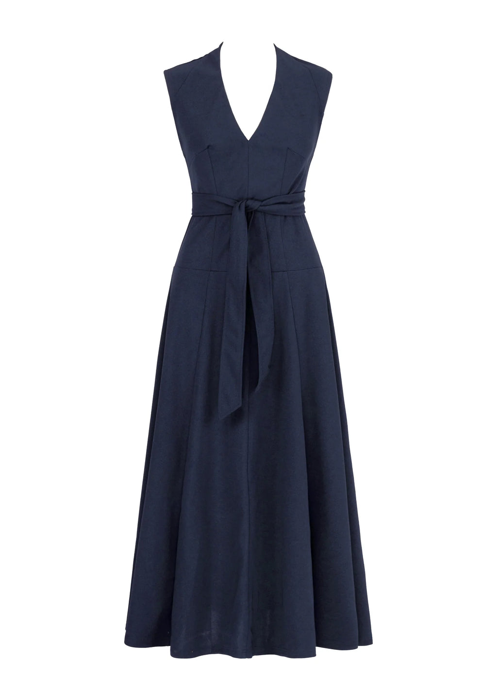 Manhattan Midi Dress - Navy