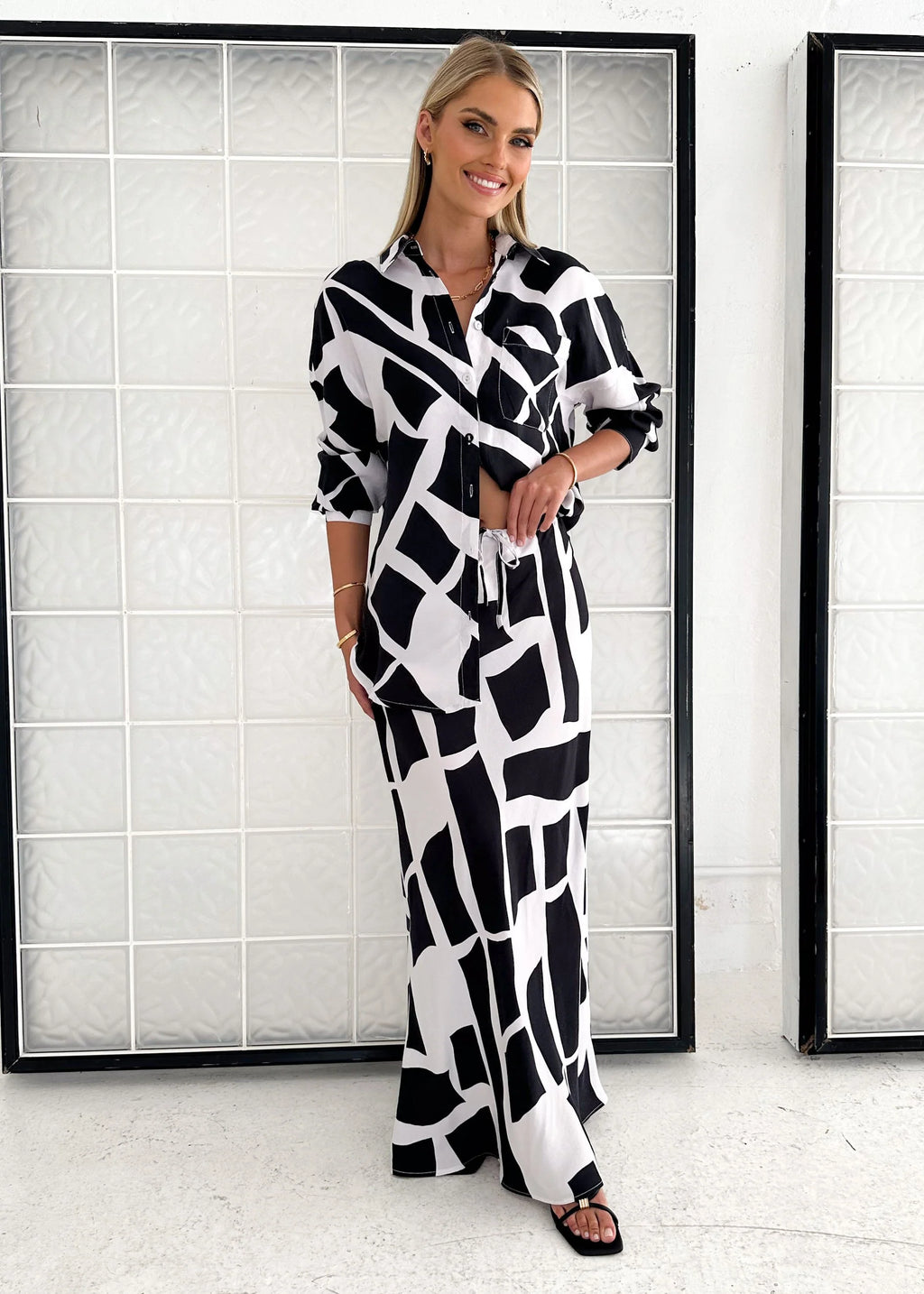 Pips Maxi Skirt - Cayenne