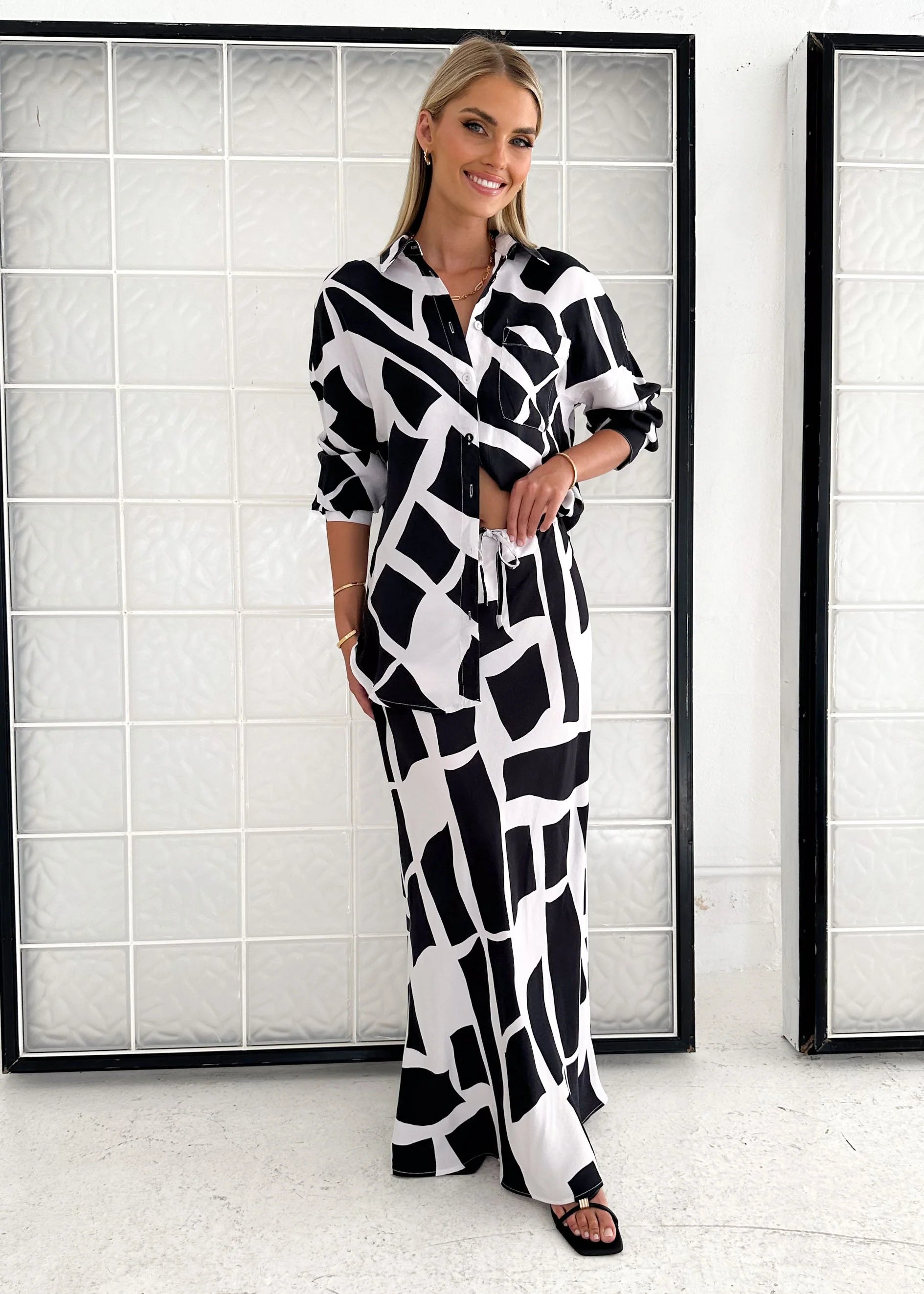 Pips Maxi Skirt - Cayenne