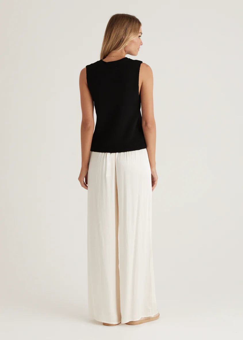 Jaylee Knit Tank - Black