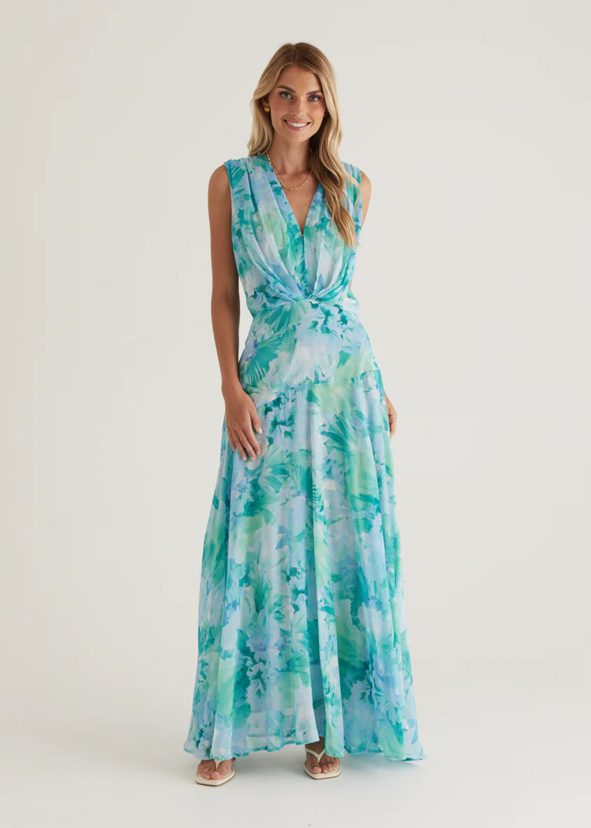 Amoureux Maxi Dress - Mint Ziah