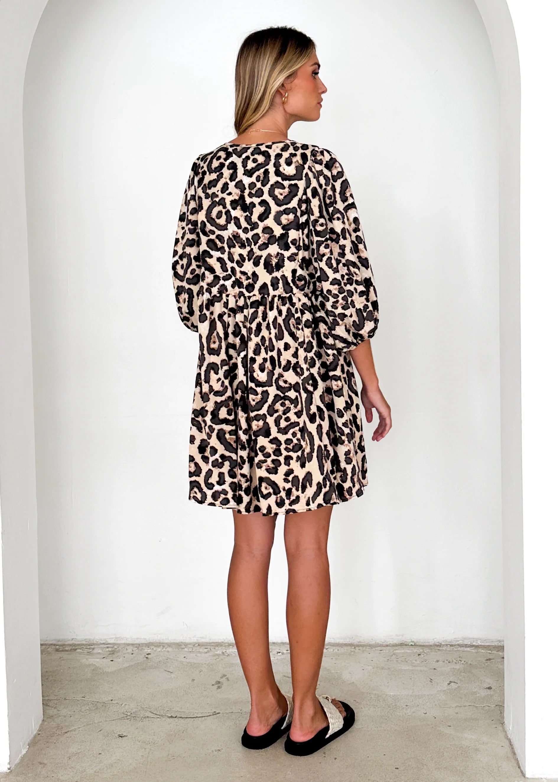 Marisol Dress - Leopard