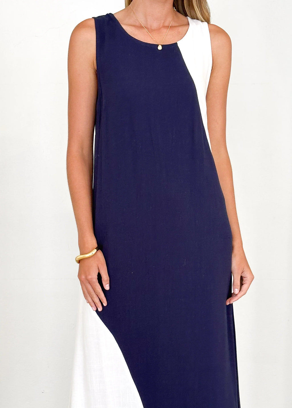 Pollyanna Maxi Dress - Navy
