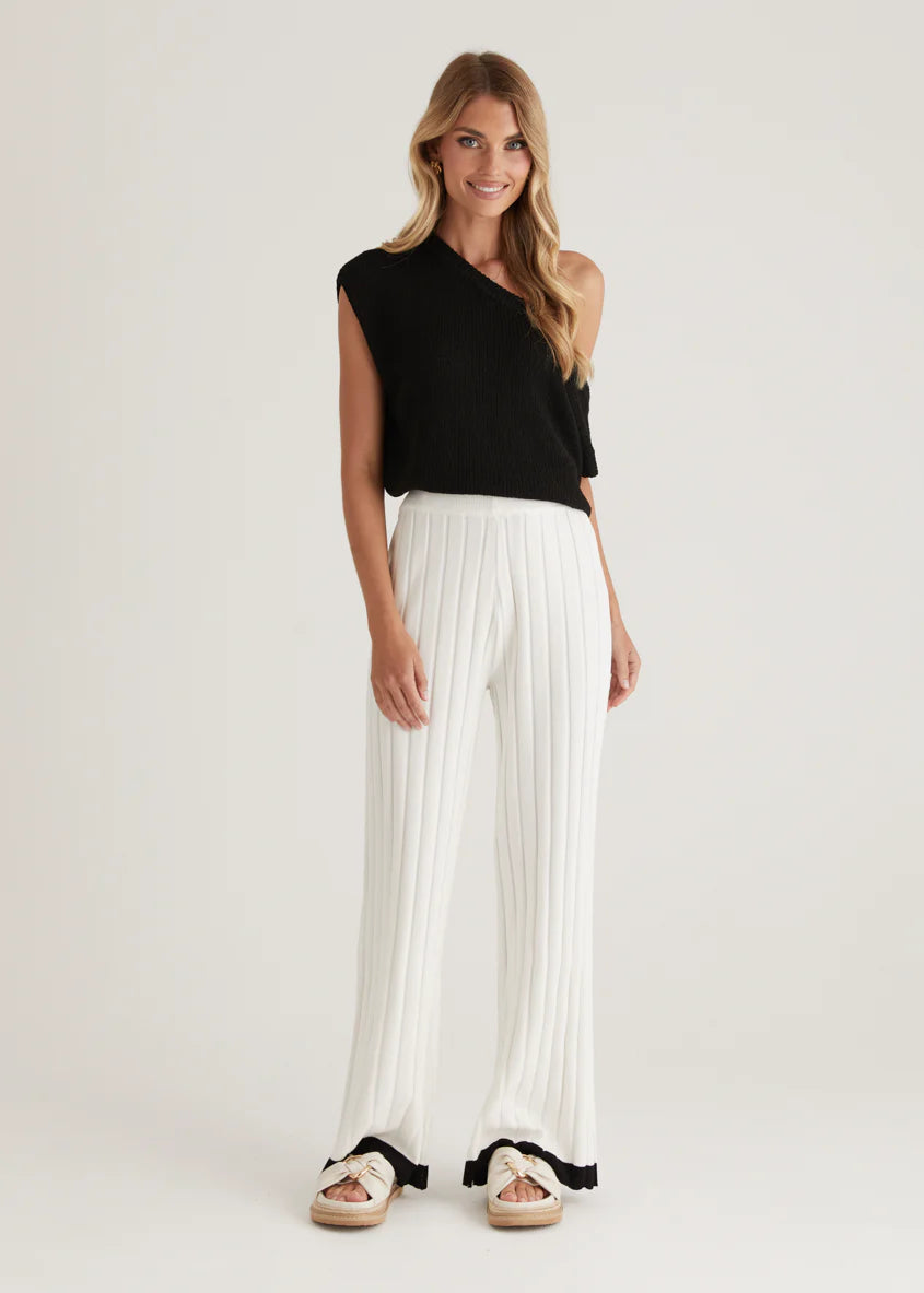 Tienna Knit Pants - Off White