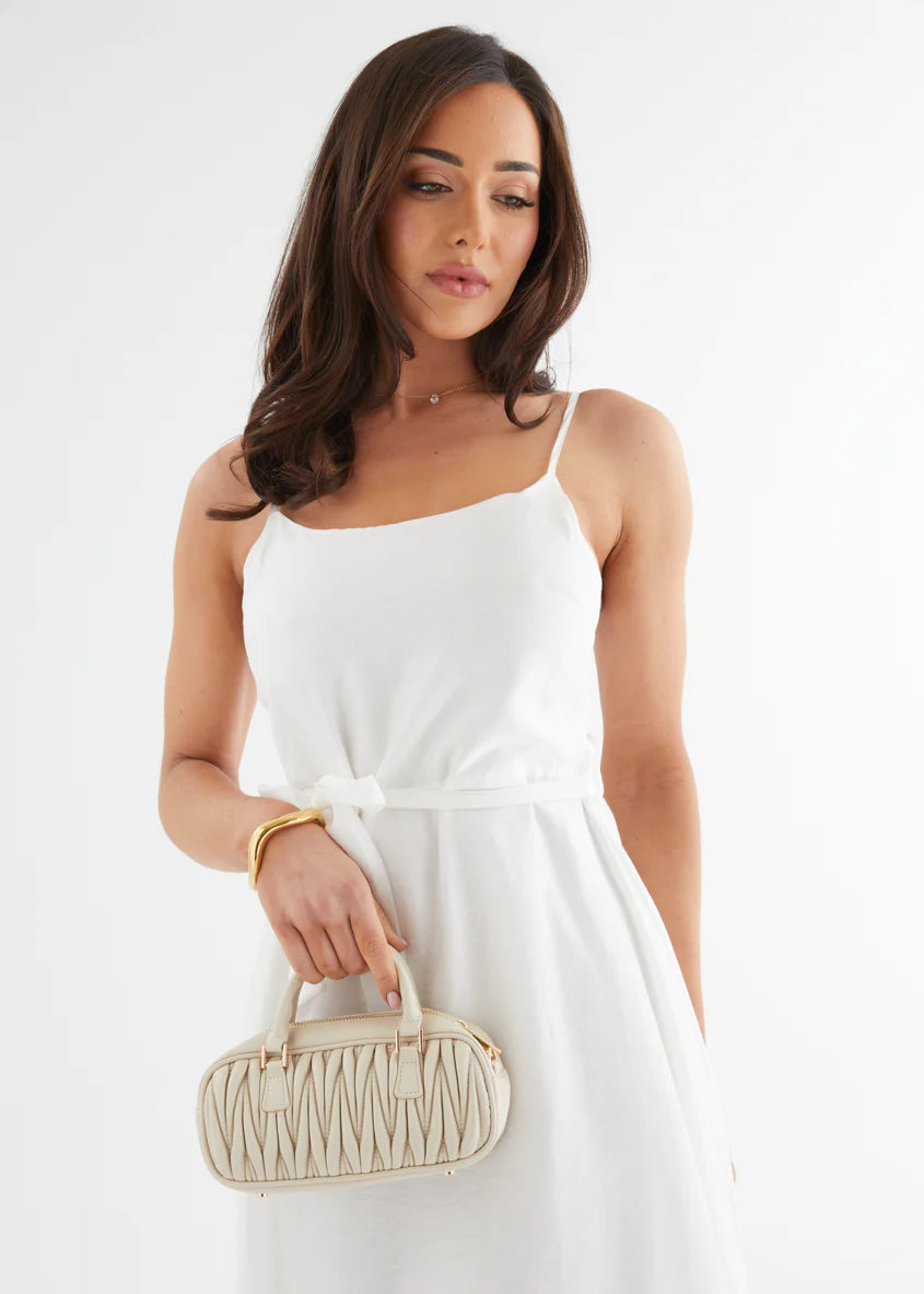 Andrea Midi Dress - Off White