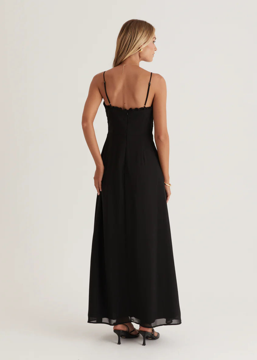 Kimmy Maxi Dress - Black